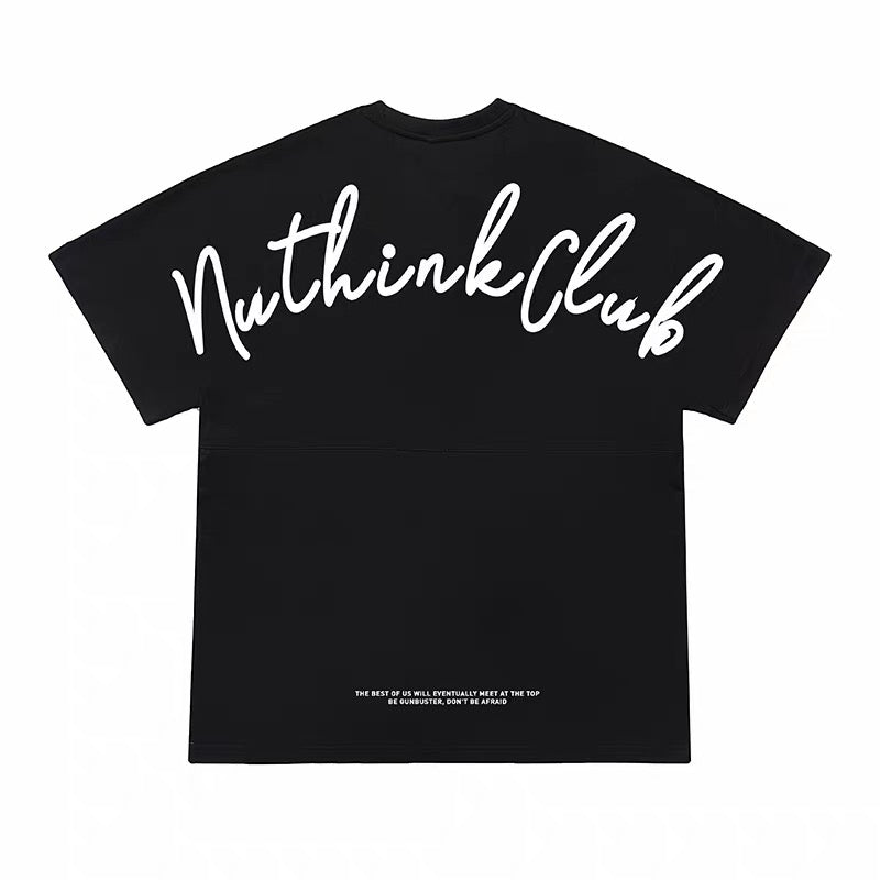 NUTHINK TEE BLACK 012