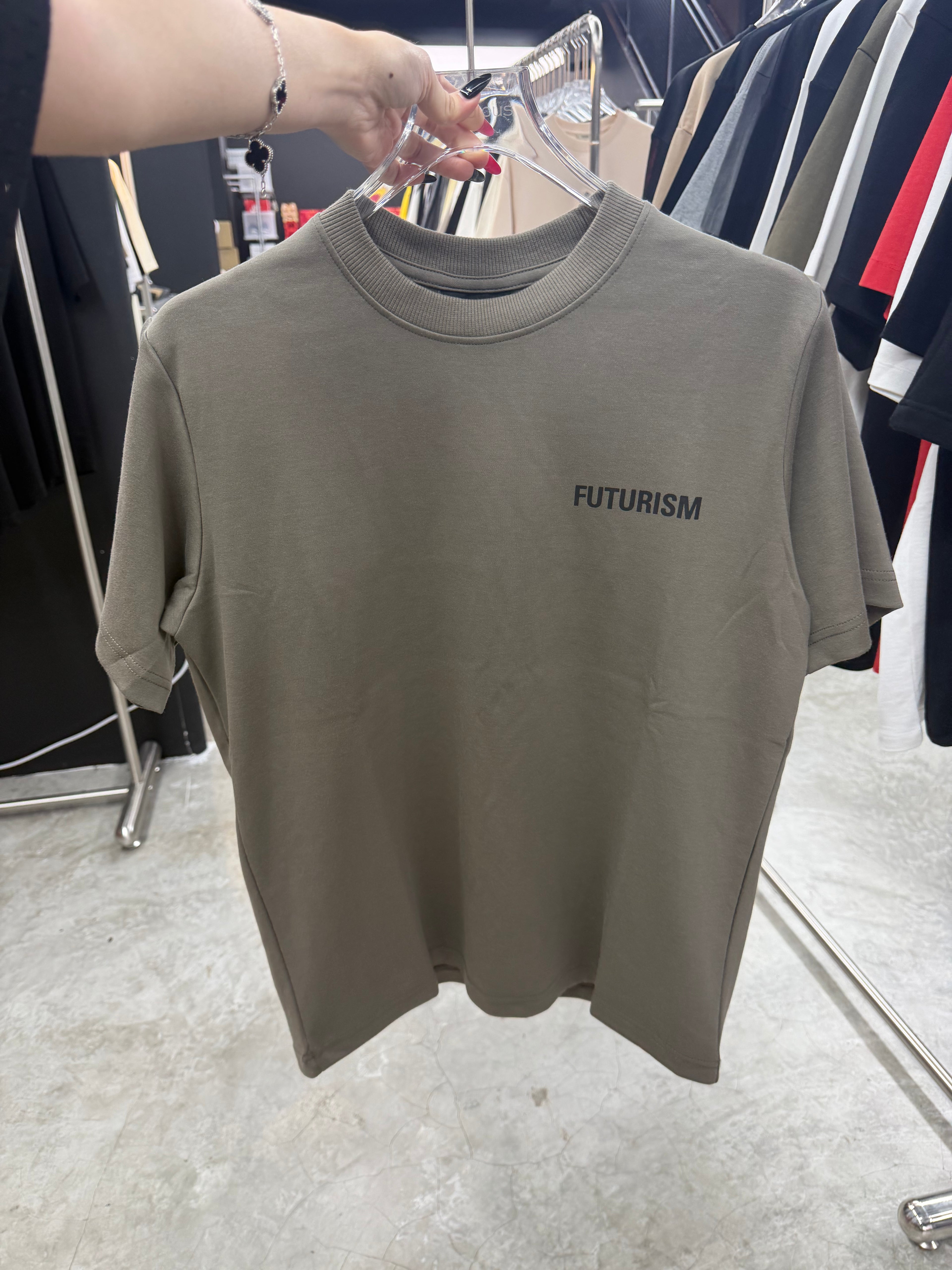 FUTURISM 25  FTRM REPRESENT TEE DARK GREEN
