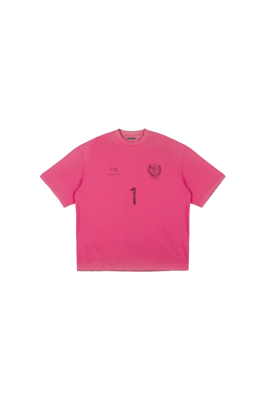 KNOWONE FOOTBALL TEE PINK
