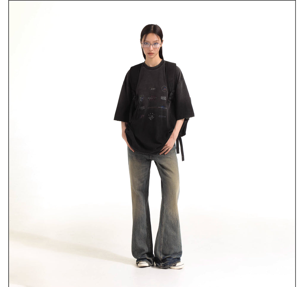 MASONPRINCE SPEED RACING PARIS TEE BLACK