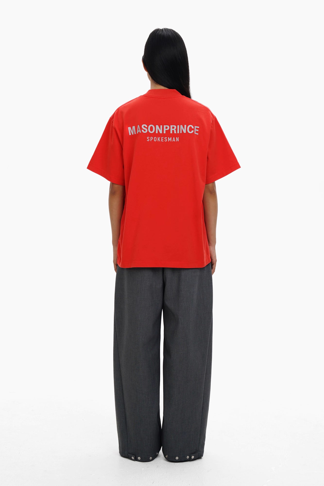 MASONPRINCE SPOKEMAN 3M TEE RED