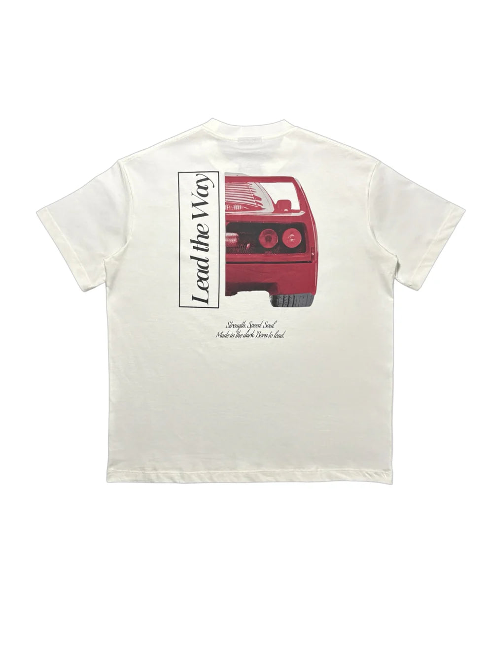 DARKNESS HORSEPOWER TEE CREAM