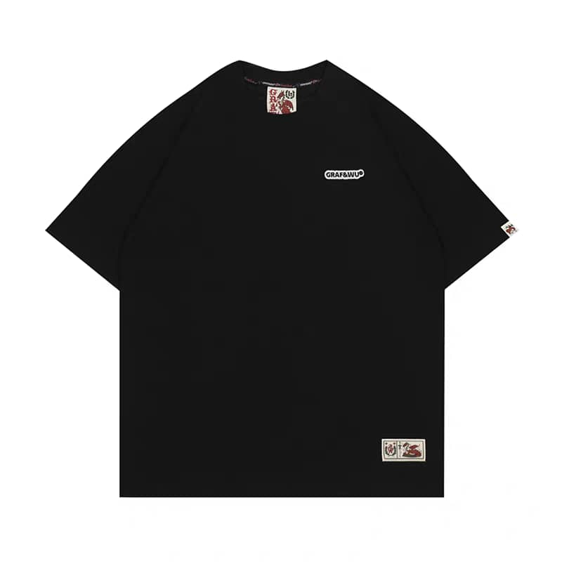 GRAF&WU SORONA TEE BLACK