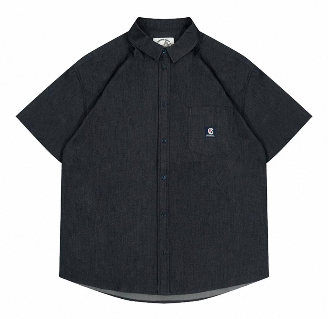 GRAF&WU WORKWEAR GHOST SHIRT BLUE