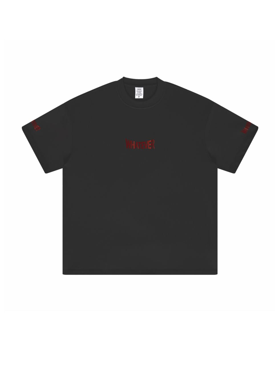WHATEVER ZERO POINT TEE BLACK