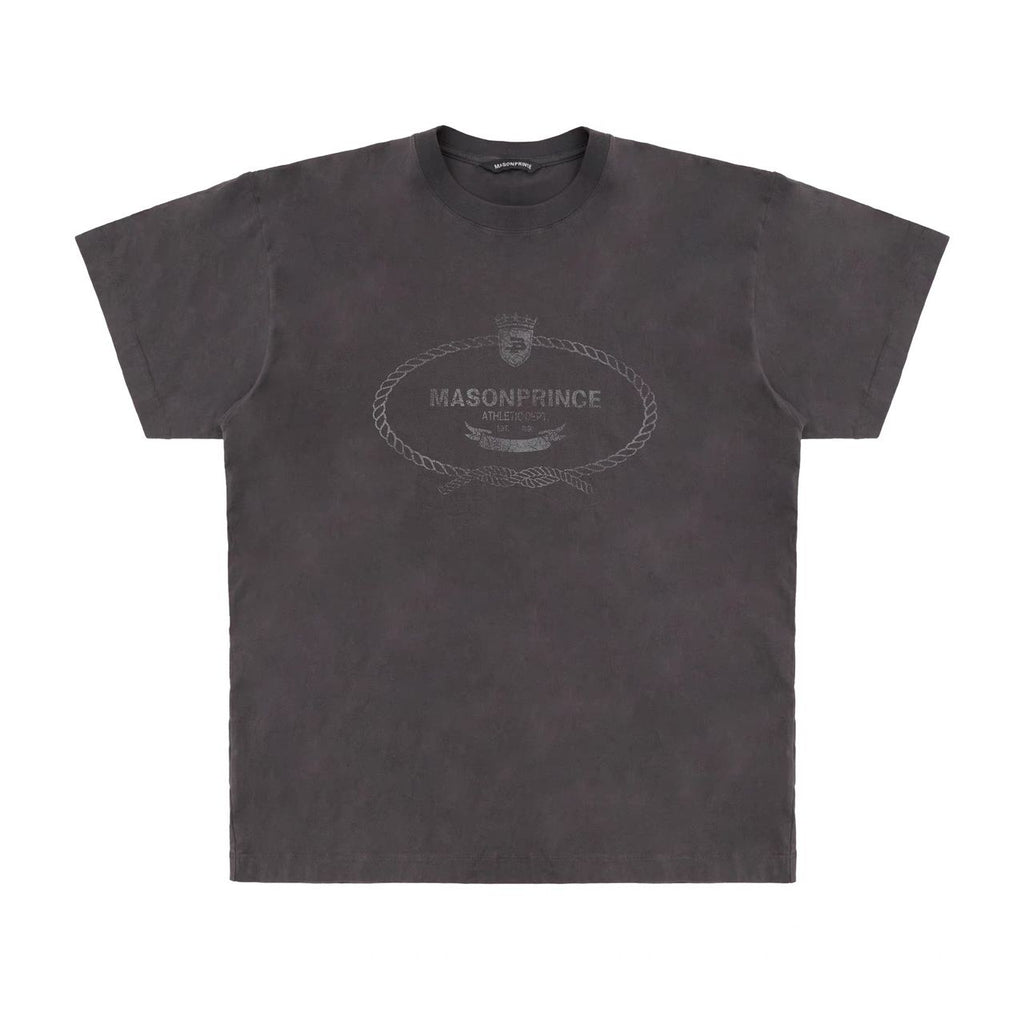 MASONPRINCE 25 VINTAGE KNOT TEE BLACK