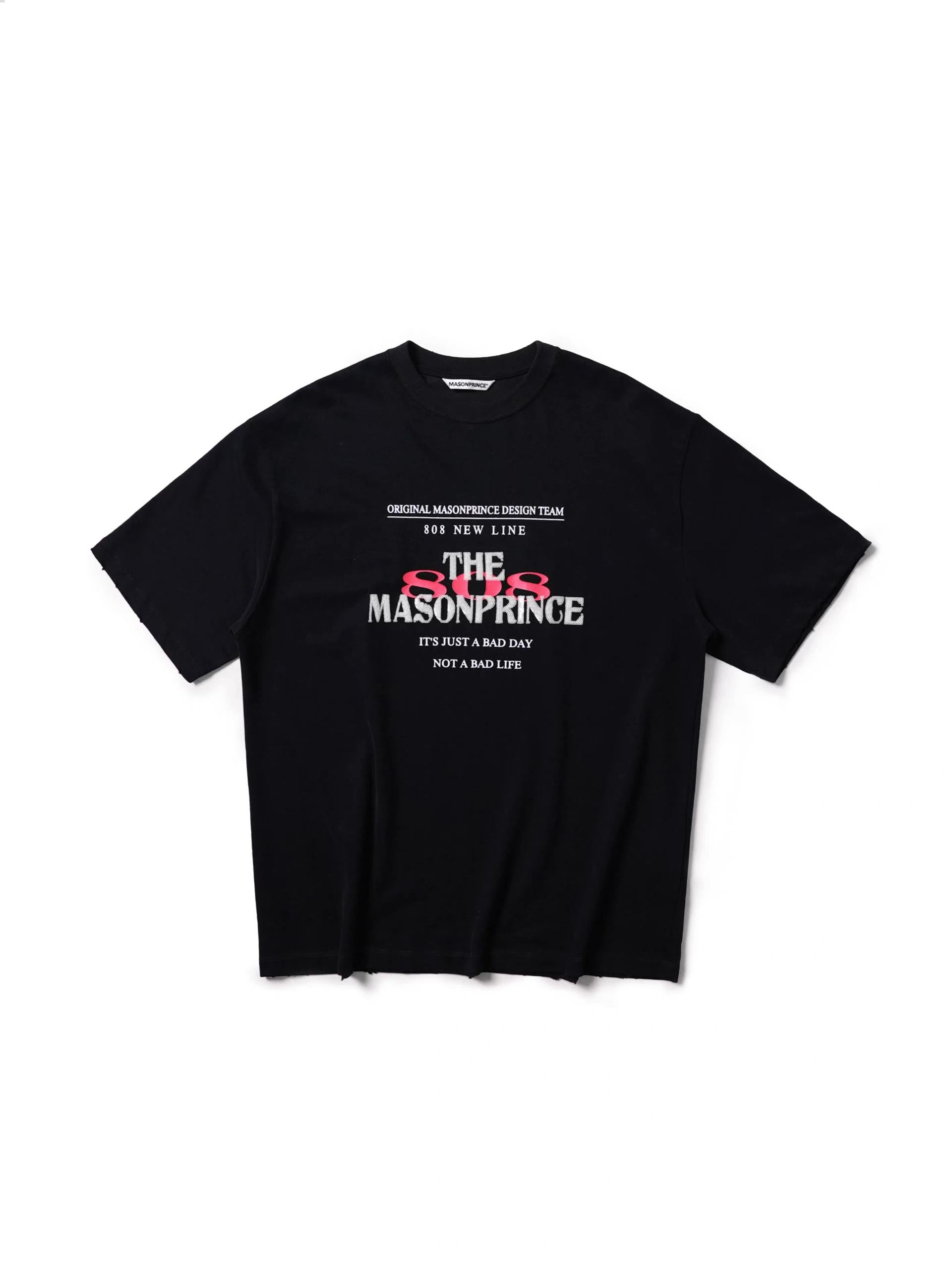 MASONPRINCE SPRING 808 TEAM TEE BLACK