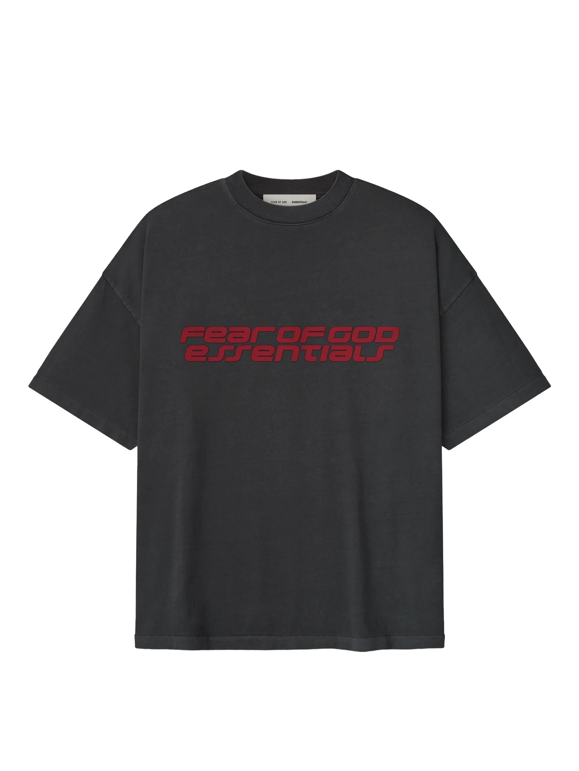 ESS 90S TEE BLACK RED