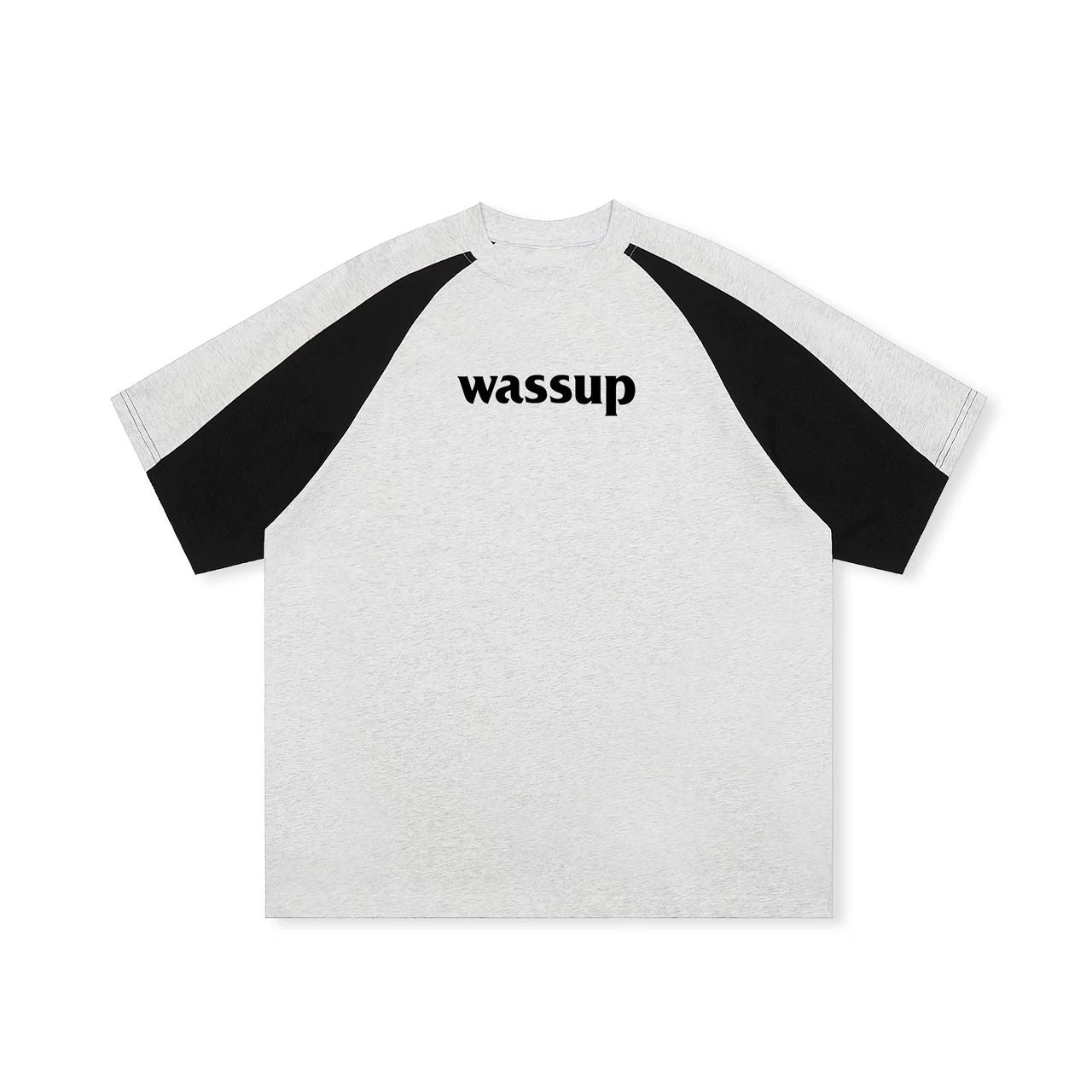 WASSUP TEE GRAY 010