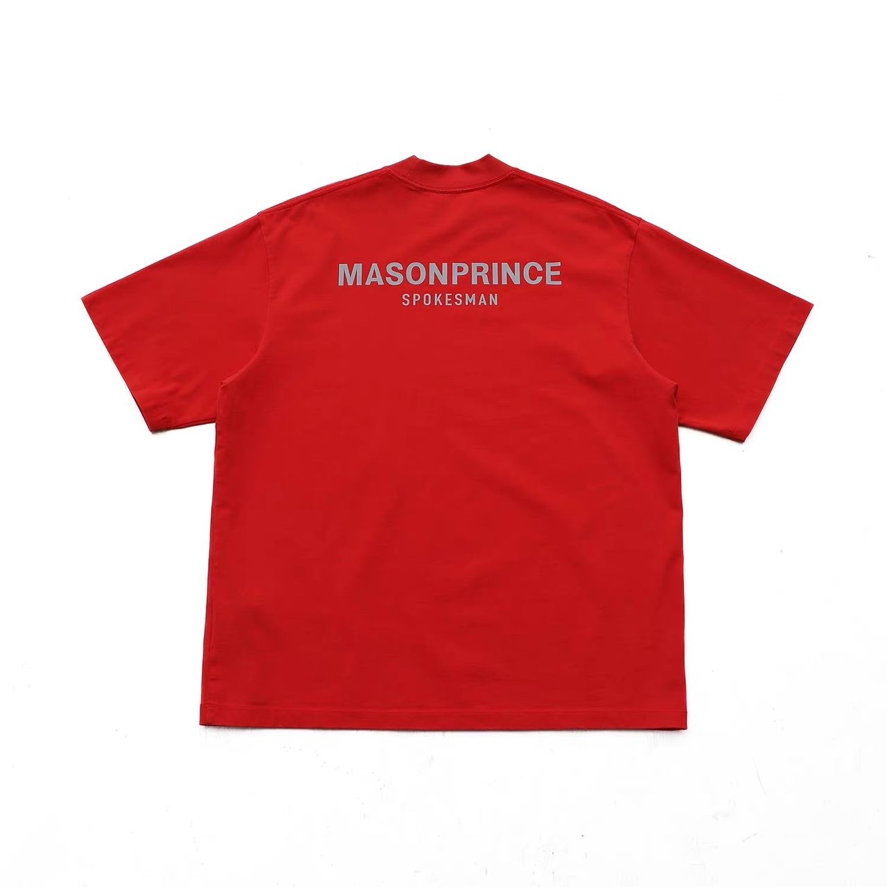 MASONPRINCE SPOKEMAN 3M TEE RED