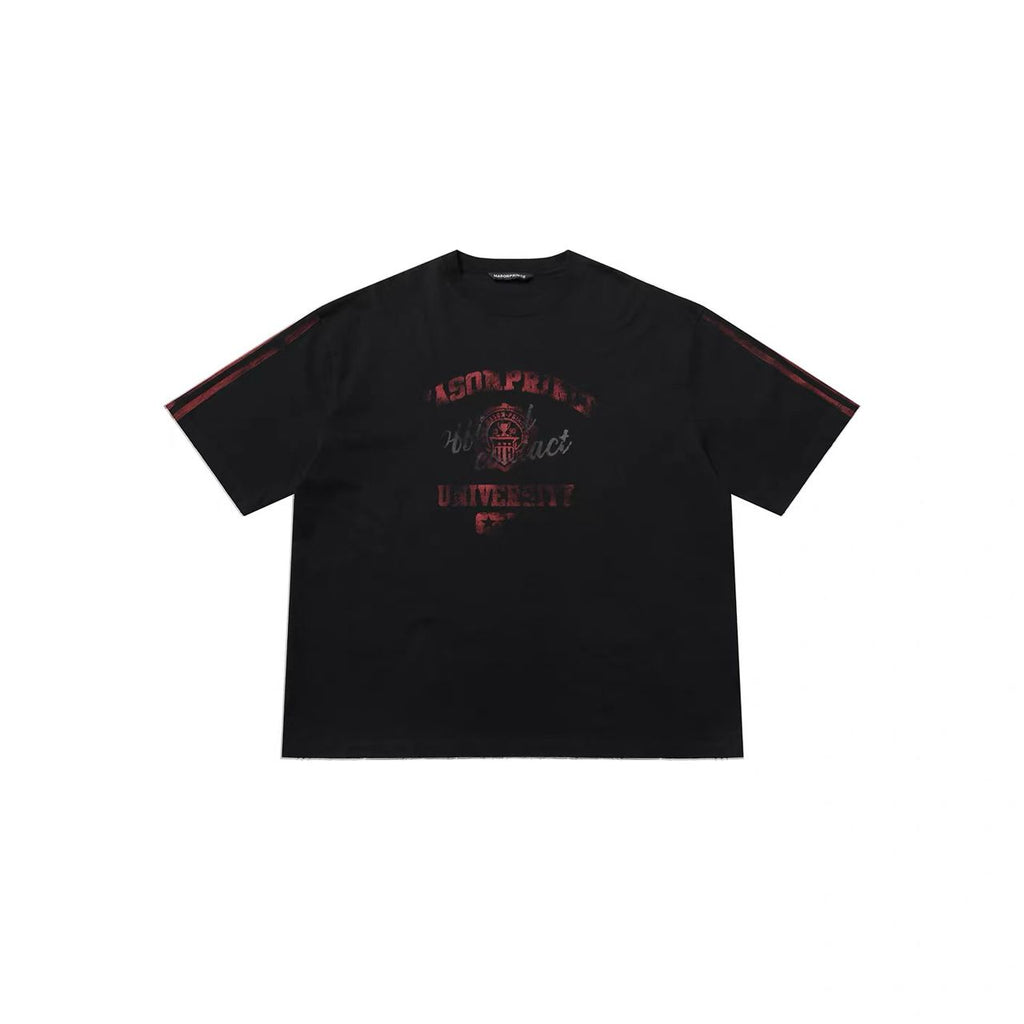 MASONPRINCE 25S CAMPUS MIX TEE BLACK