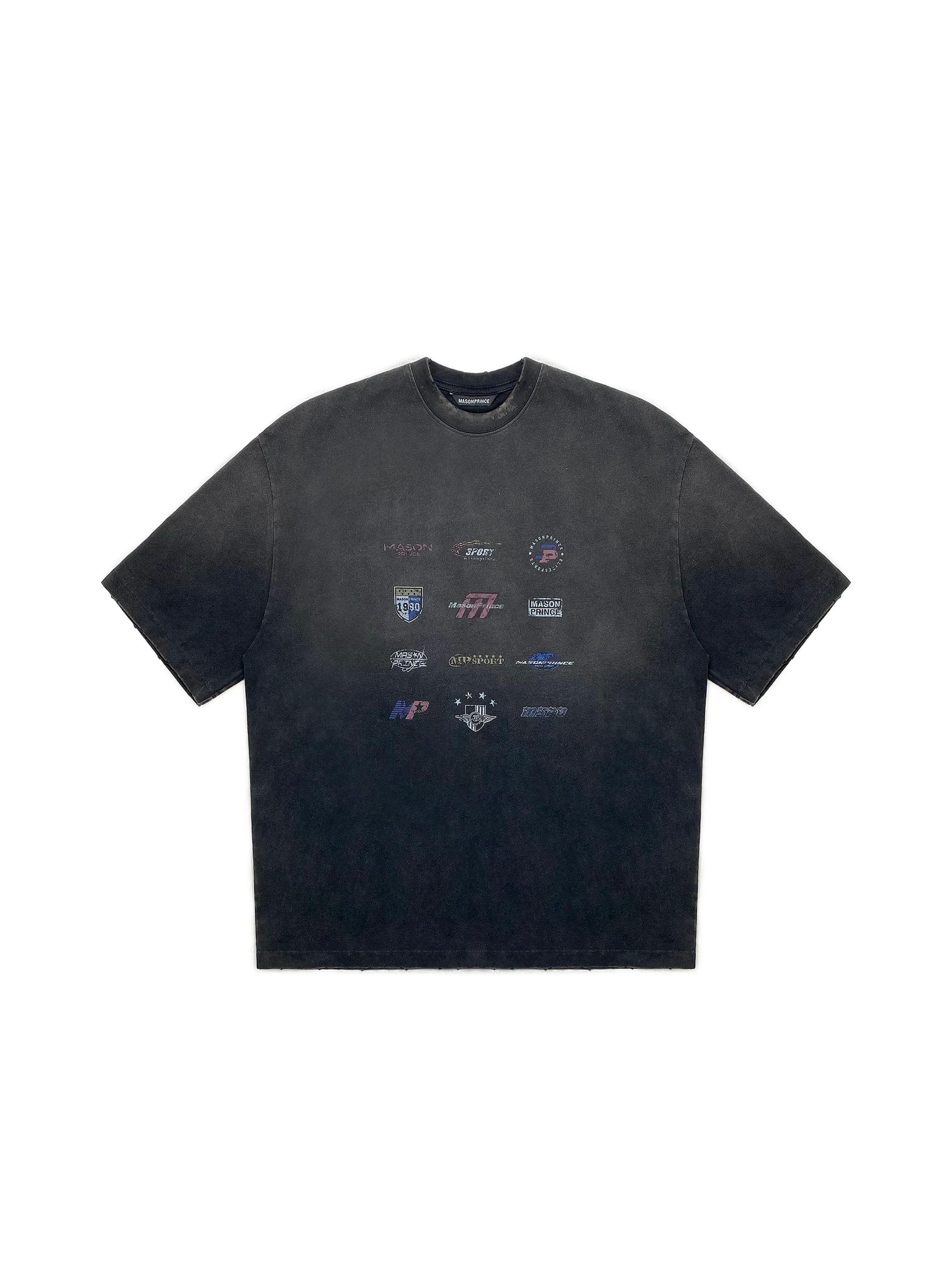 MASONPRINCE SPEED RACING PARIS TEE BLACK