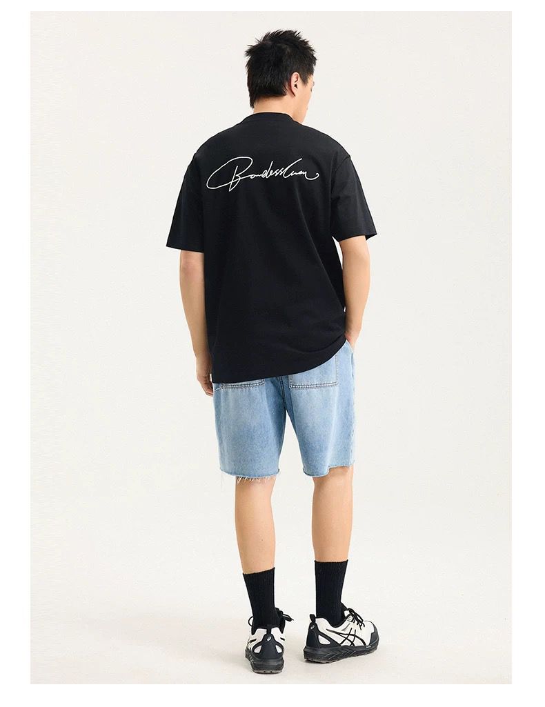 BONELESS NEW FOAM SCRIPT LETTERING BLACK