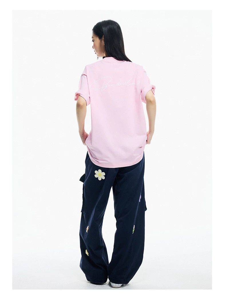 BONELESS NEW FOAM SCRIPT LETTERING PINK