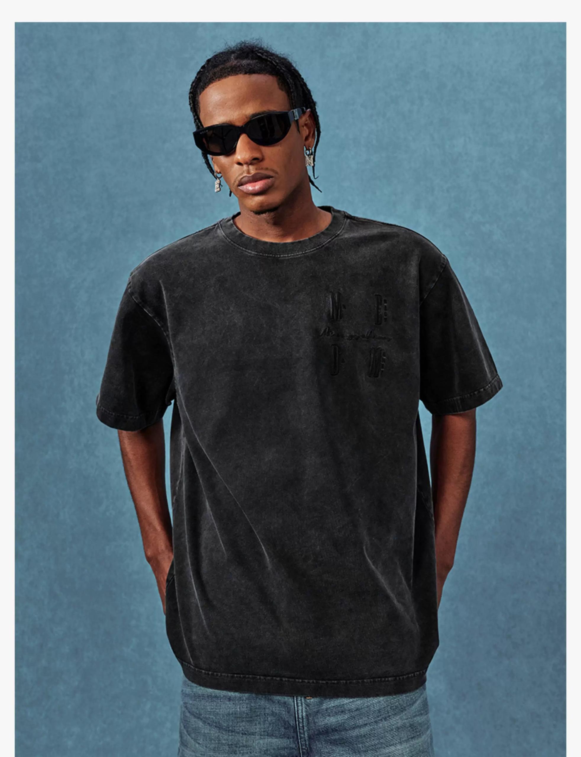 MEDM 25SS BASIC CHARACTER TEE BLACK