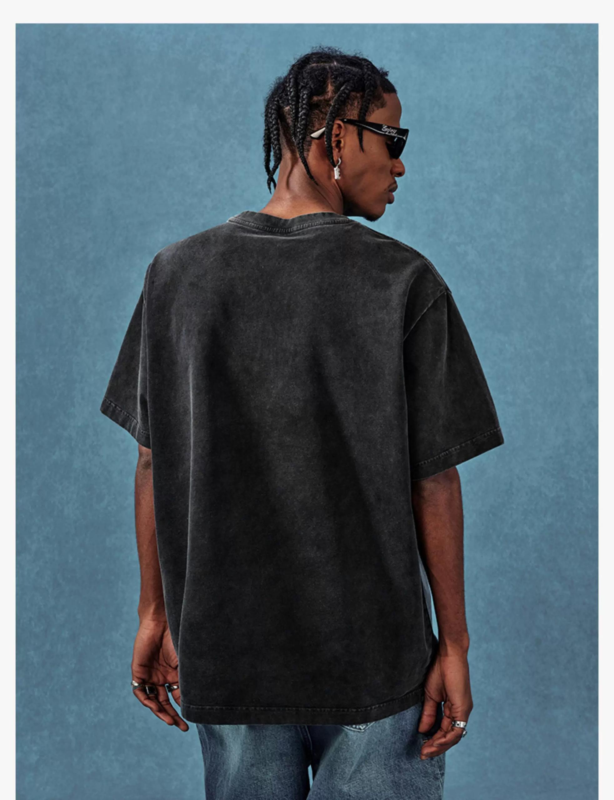 MEDM 25SS BASIC CHARACTER TEE BLACK