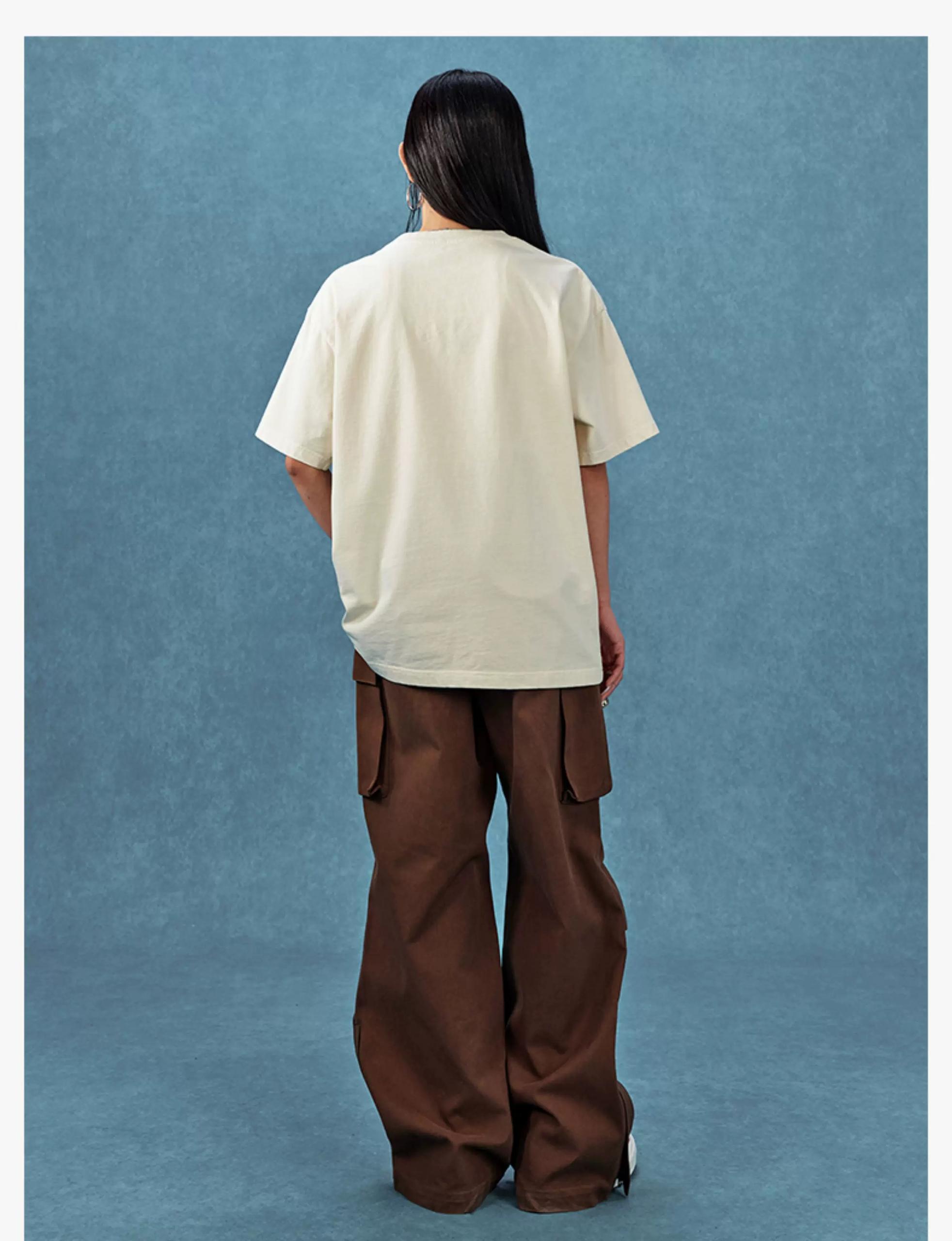 MEDM 25SS BASIC CHARACTER TEE CREAM