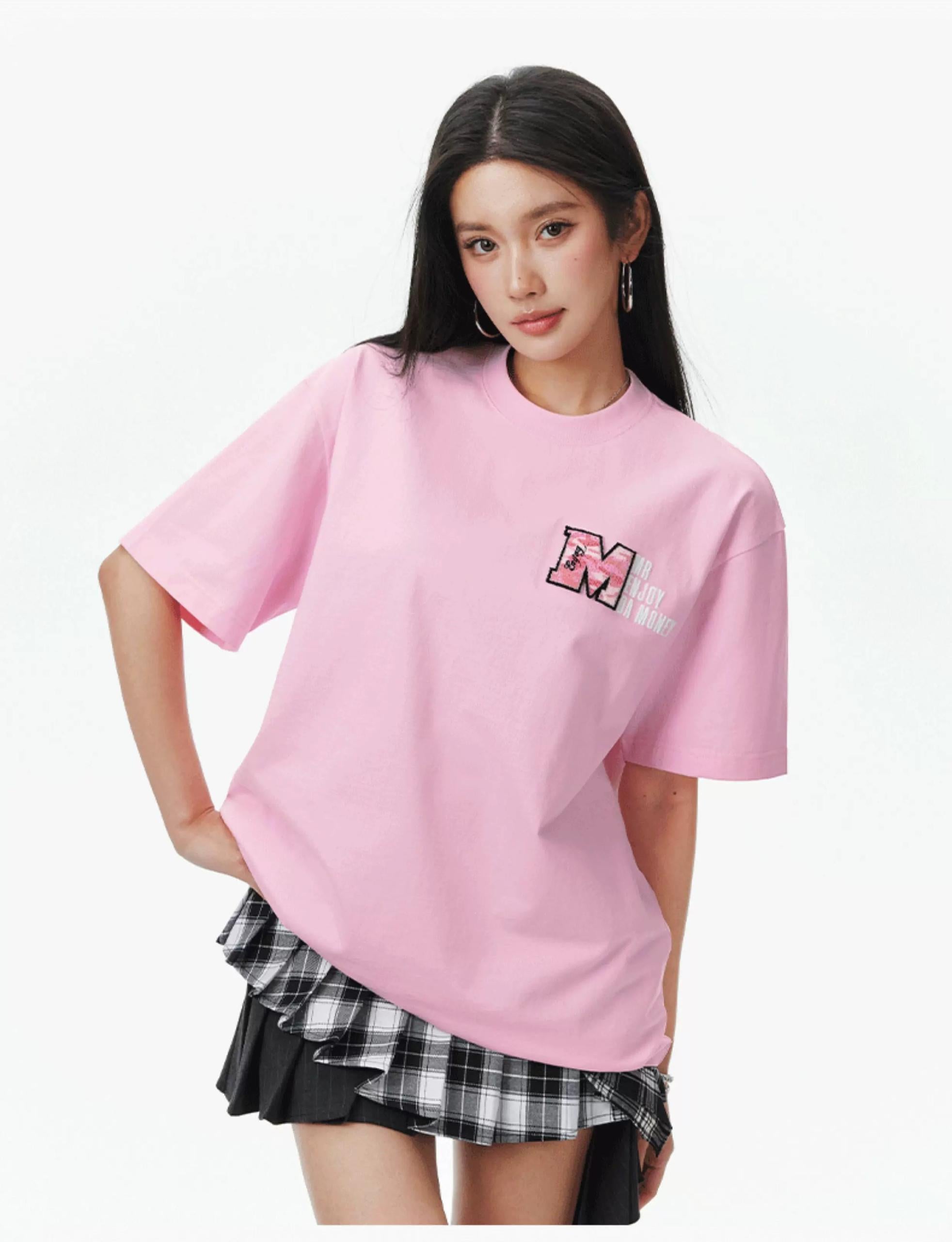 MEDEM 25SS LARGE M CAMO TEE PINK