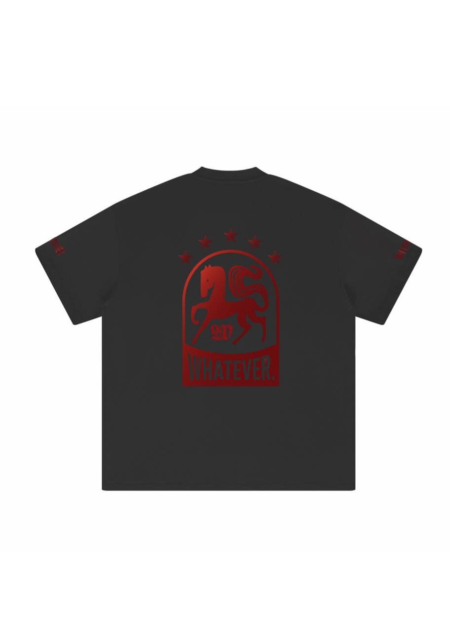 WHATEVER ZERO POINT TEE BLACK