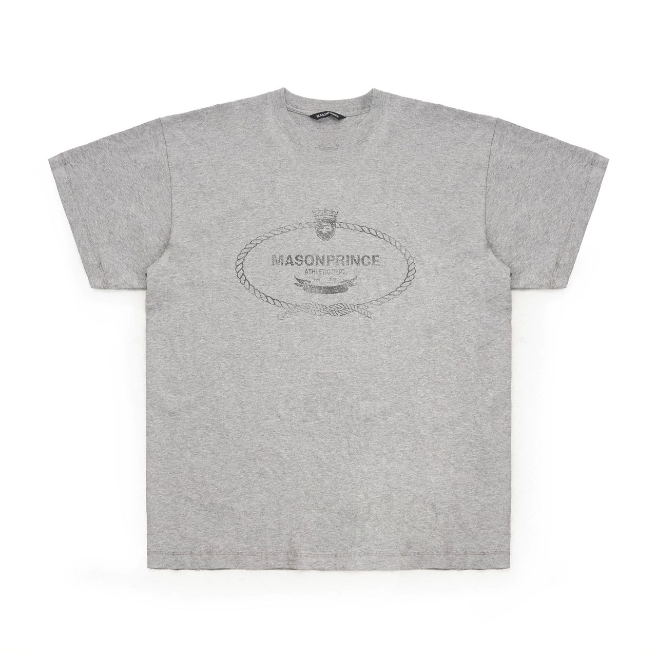 MASONPRINCE 25 VINTAGE KNOT TEE GRAY