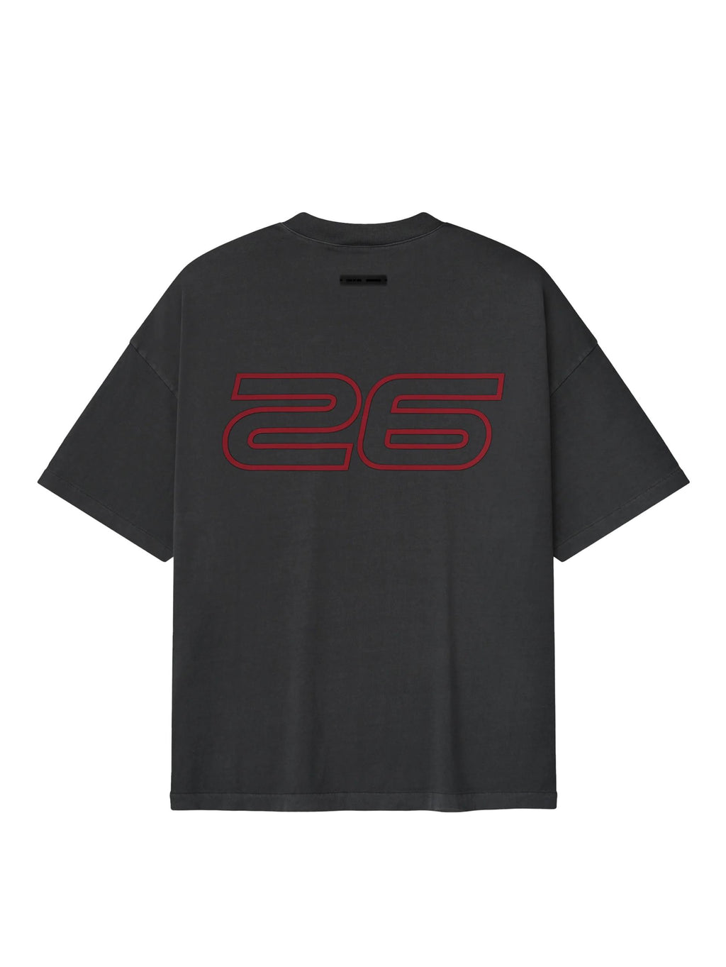 ESS 90S TEE BLACK RED