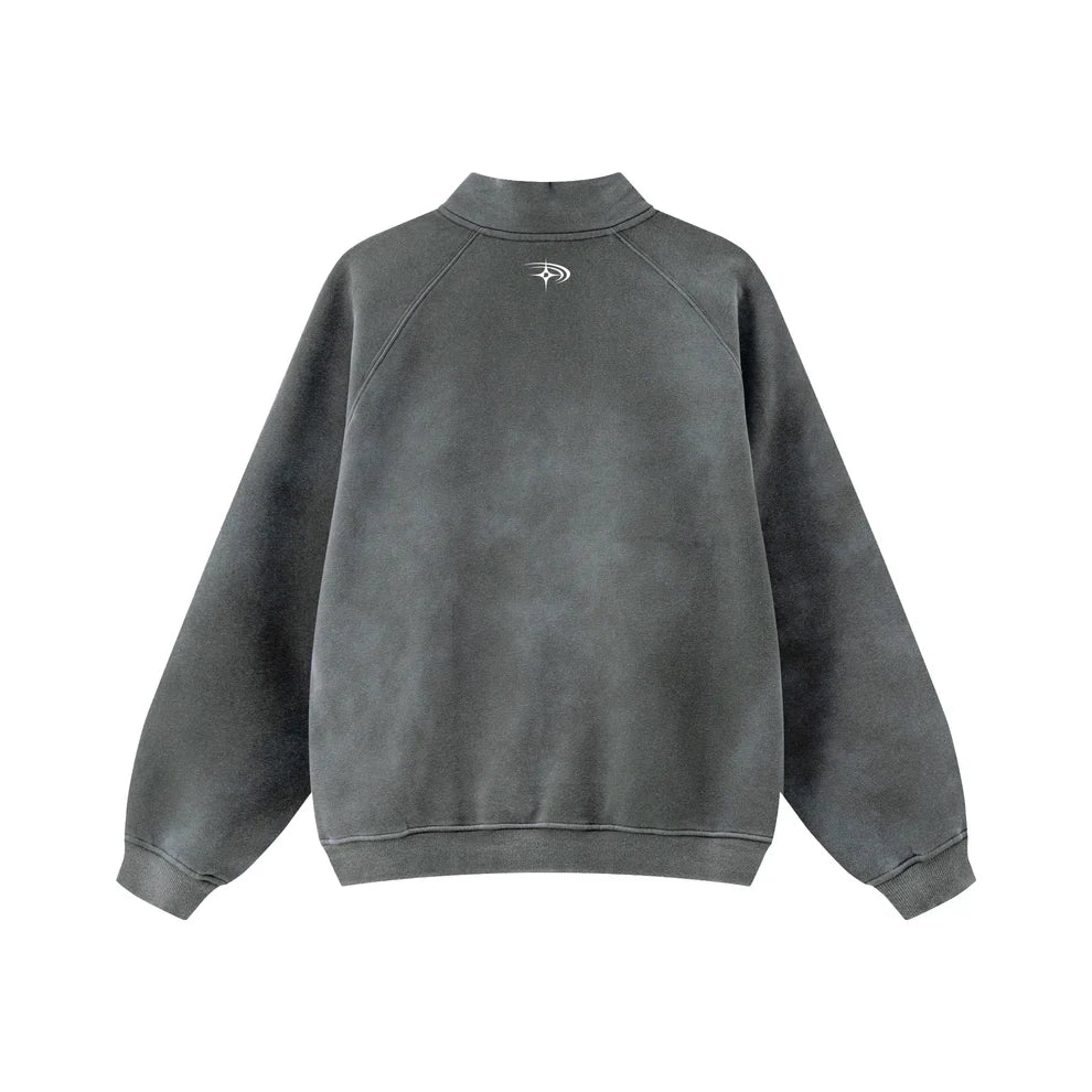 DARKNESS BLACKOUT  HALF ZIP SWEAT