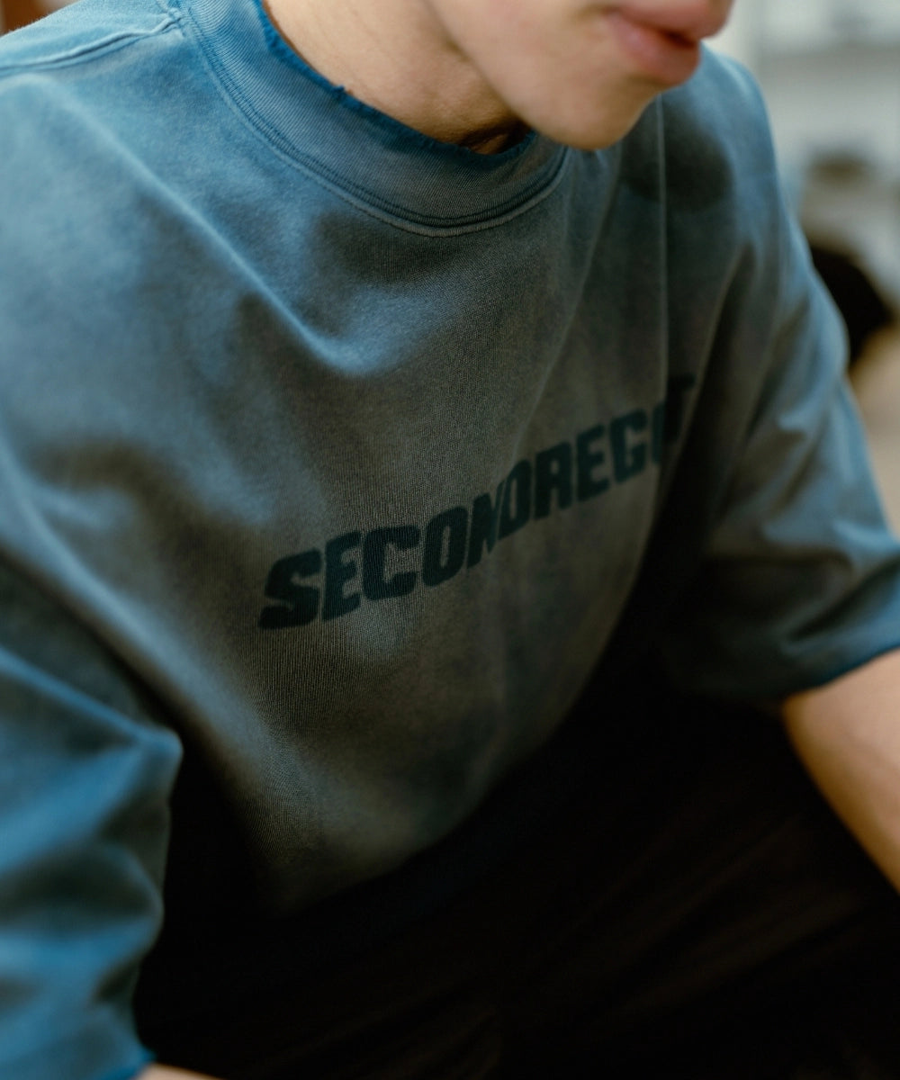 2ND MIST SPRAY TEE BLUE