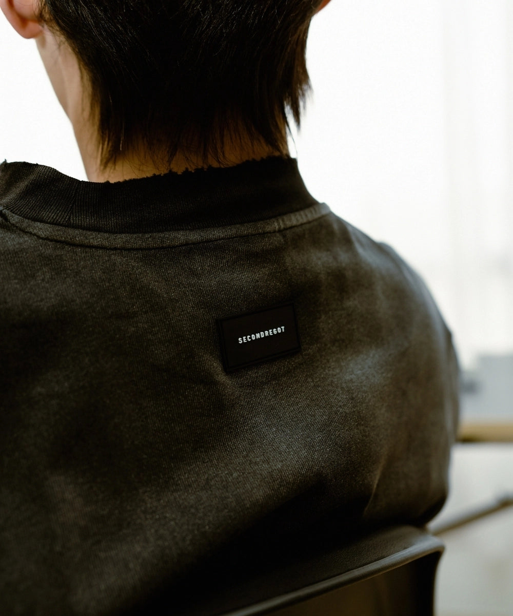 2ND MIST SPRAY TEE BLACK