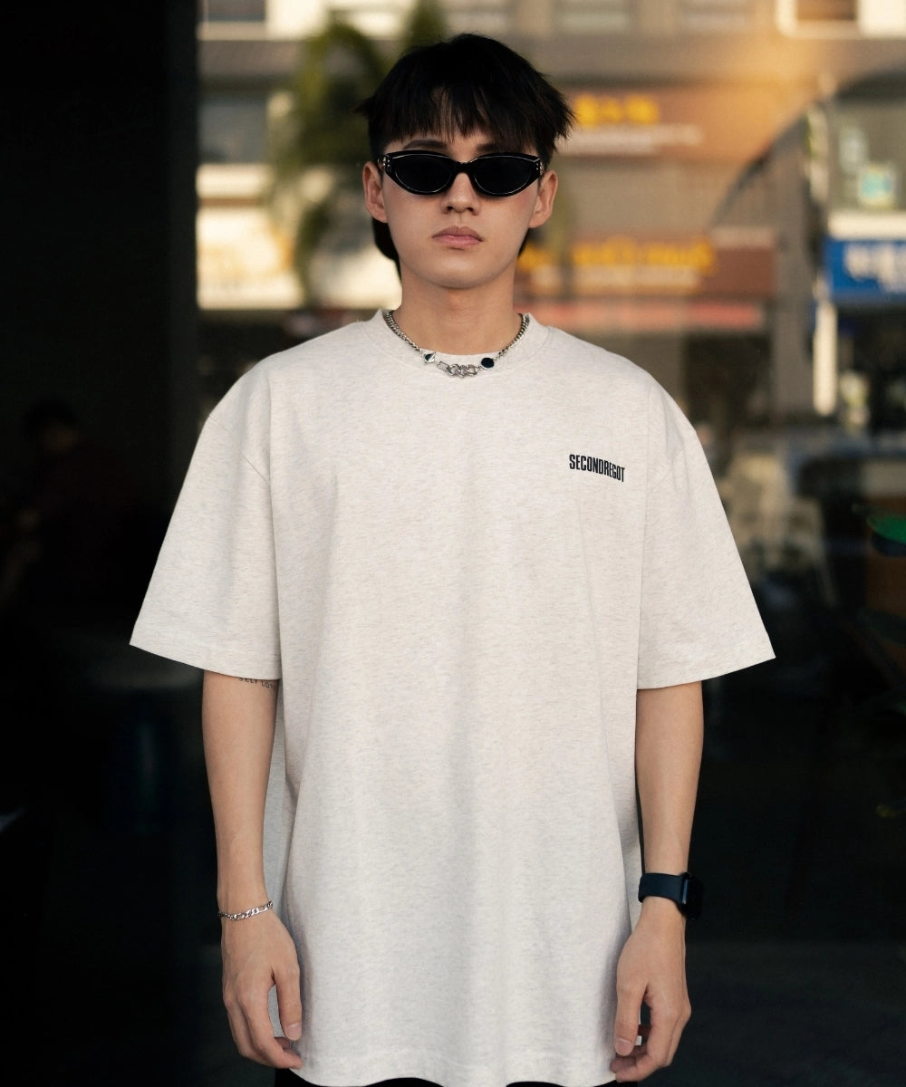 2ND MINIMAL LOGO TEE WHITE